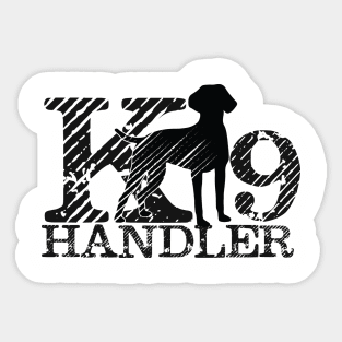 K-9 Handler - German Shorthaired Pointer Sticker